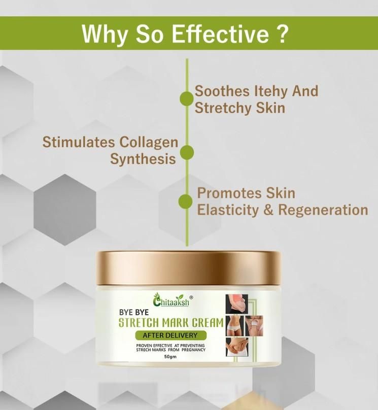 Stretch Mark Removal Cream 50gm Each Pack of 2